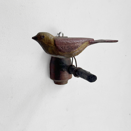 Black Forest Carved Bird (526)