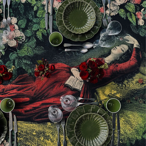Summerill & Bishop x John Derian "Sleeping Beauty" Tablecloth