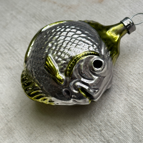 Nostalgic Round Fish Ornament