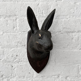 Antique Black Forest Carved Rabbit (BFF555)