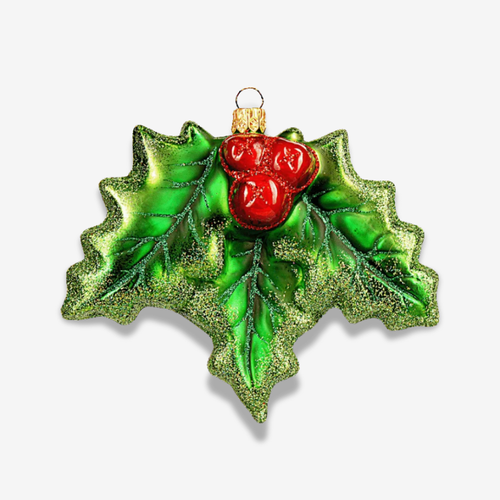 Holly Cluster Ornament