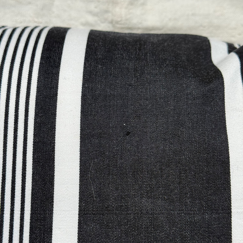 Custom 19th-century French Ticking Pillow (#3-29)