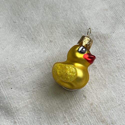 Nostalgic Mini Duck Ornament