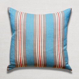 Custom 19th Century French Ticking Pillow (#5)