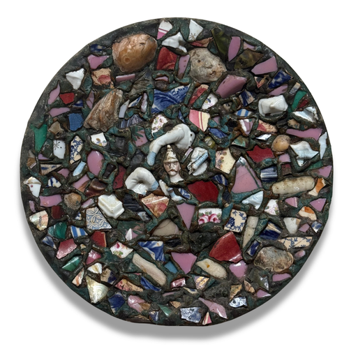 20th-century American Shardware Memory Plate #5