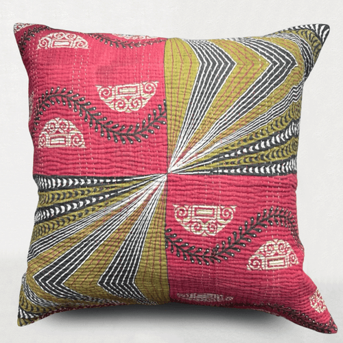 Vintage Sari Pillow (24-04)
