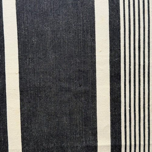 Custom 19th-century French Ticking Pillow (#29)