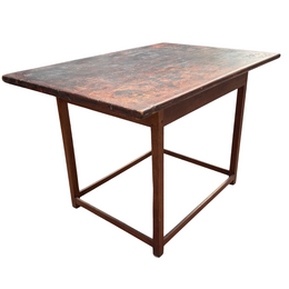 Antique Bread Board Tavern Table