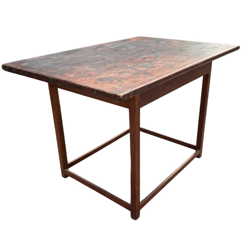 Antique Bread Board Tavern Table