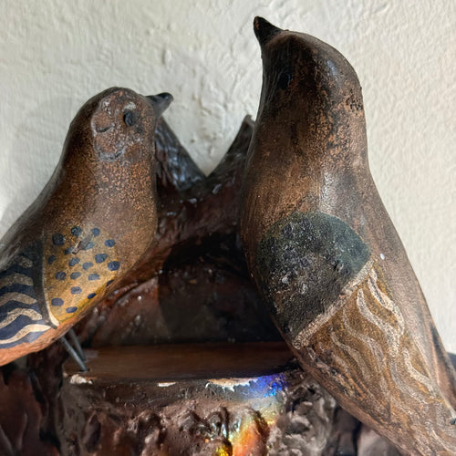 Early 20th-century Black Forest Carved Bird's Nest (BFN-510)