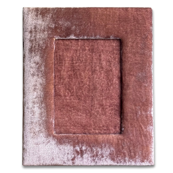 Plain Silk Velvet Tabletop Frame in Vintage Plum (#5)