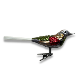 Nostalgic Christmas Bird Clip-on Ornament