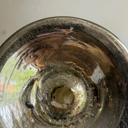 19th-century Mercury Glass Candle Holder (#10-5)