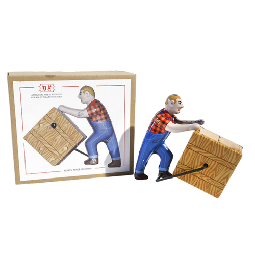 Wind-Up Tin Docker Rocker a Box