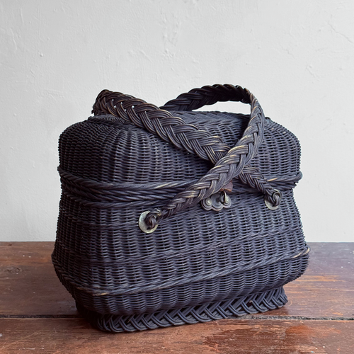 19th-Century French Market Basket (#5)