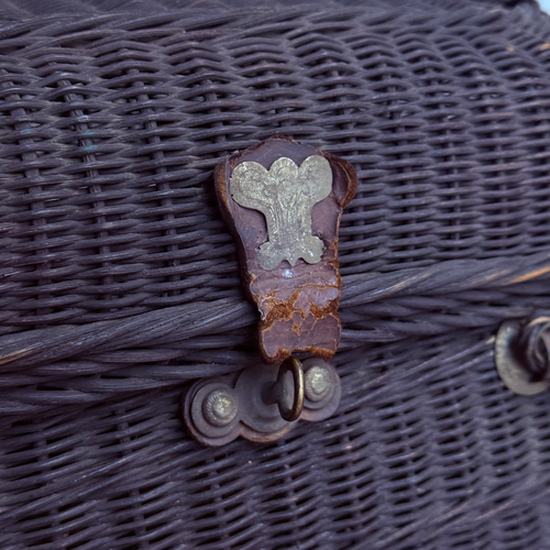 19th-Century French Market Basket (#5)