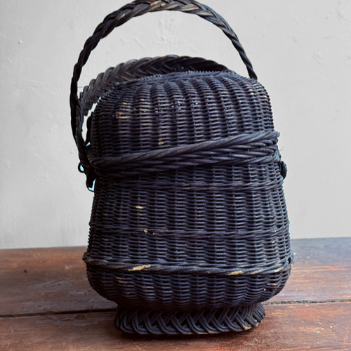 19th-Century French Market Basket (#5)