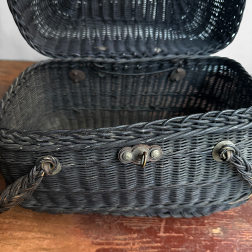 19th-Century French Market Basket (#5)