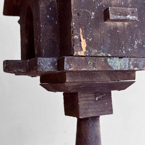 Vintage Birdhouse on Stand (B)
