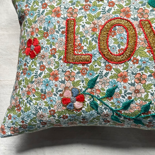 CSAO "Love" Embroidered Cushion CS55