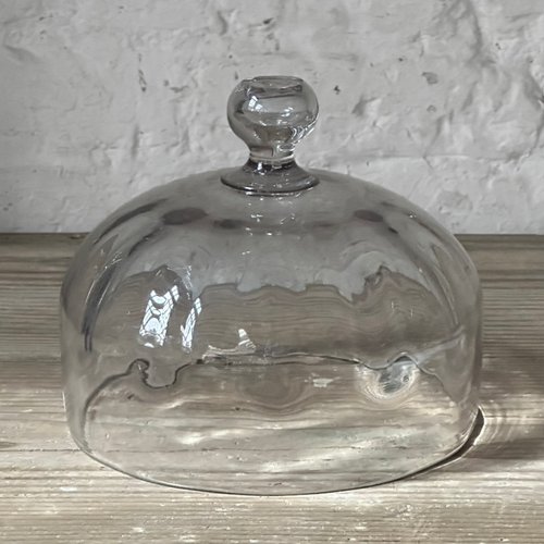 19th Century French Glass Cloche (D05)
