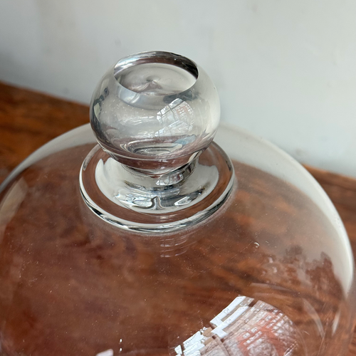 19th-century French Glass Cloche (CC02)