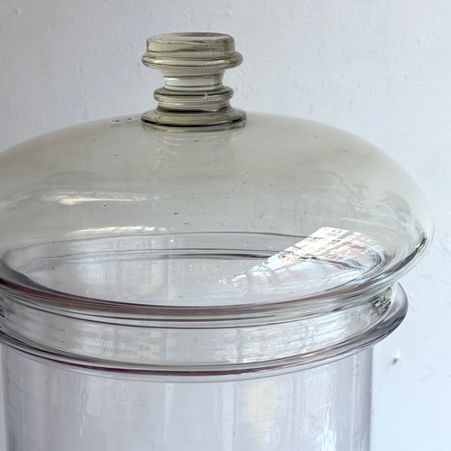 Large 19th-century French Lidded Jar (19A)