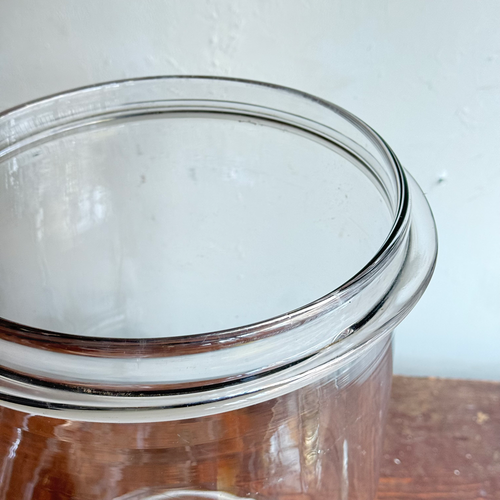 Large 19th-century French Lidded Jar (19A)