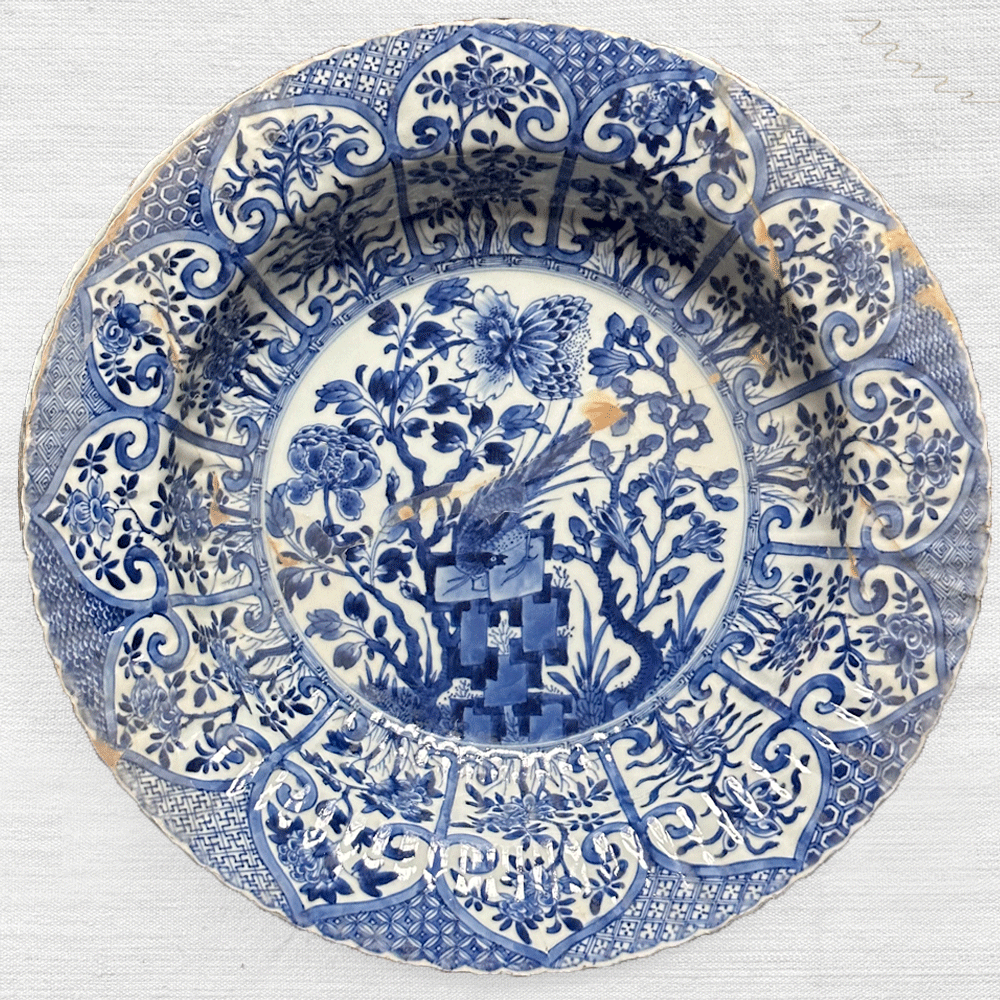 18th Century Delft Plate