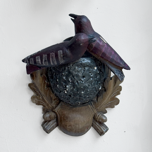 Black Forest Carved Birds Nest (#12-05)