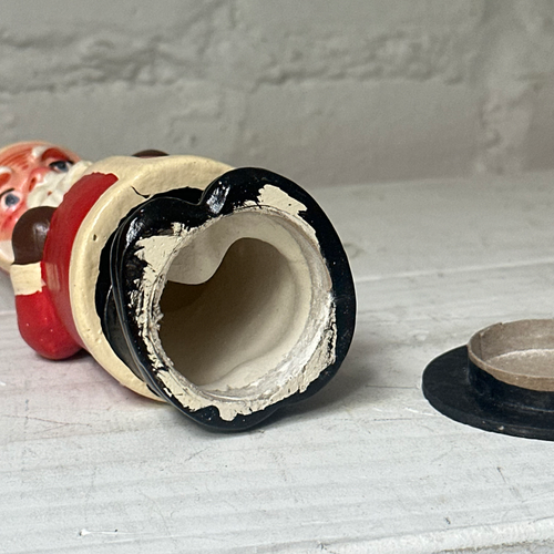 Nostalgic Papier-Mâché Santa Box