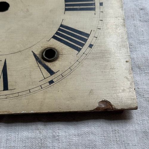 19th-century Wooden Clock Face (#5)