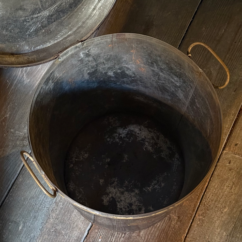 19th-century American Sugar Tin Container