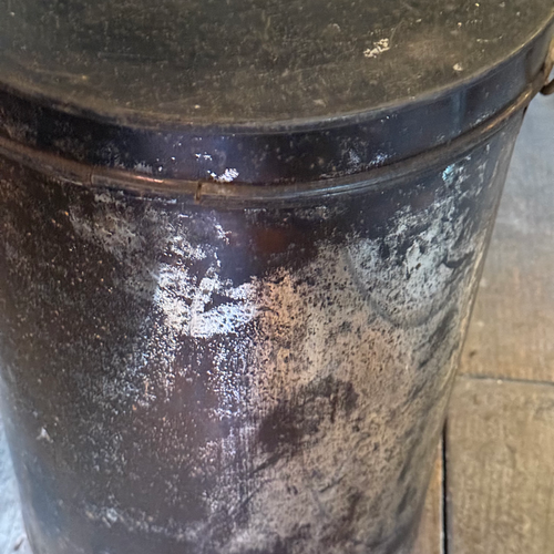 19th-century American Sugar Tin Container