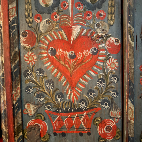 Early 19th-century Austrian Tyrolean Folk Art Cabinet