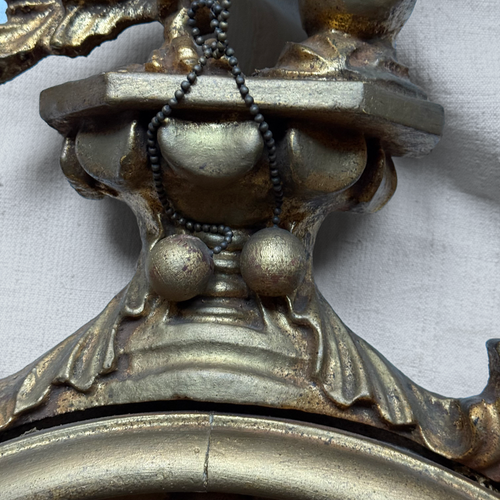 Early 20th-century Carved Gilded Eagle Mirror