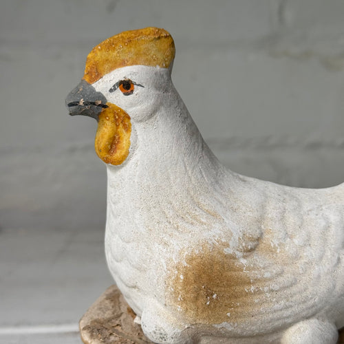 Vintage German Papier-Mâché Hen Candy Container (#5)