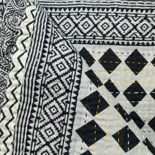Vintage Sari Double Bedcover (#07-05)