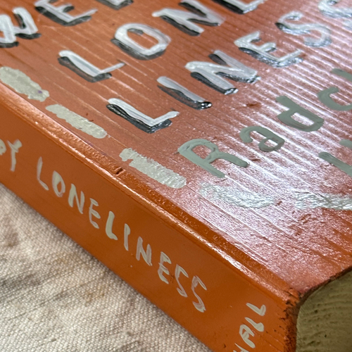 Leanne Shapton "The Well of Loneliness" Painted Wooden Book