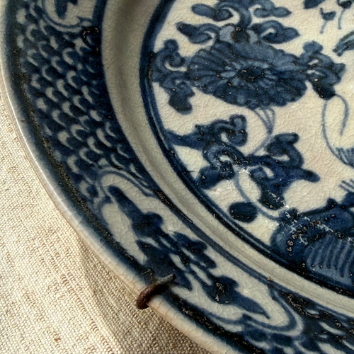 16th-century Swatow Ming Porcelain Shipwreck Plate
