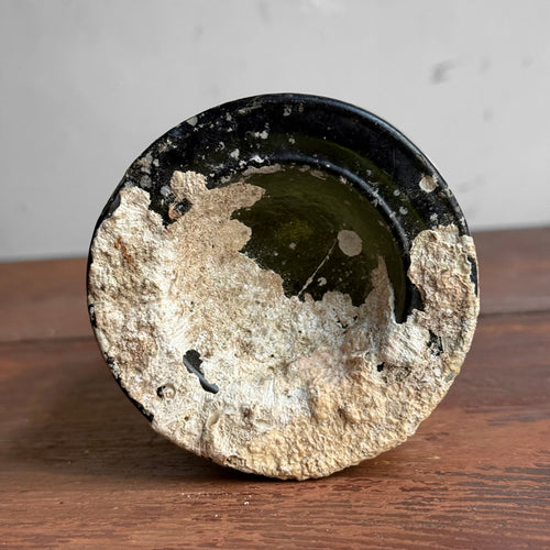 Vintage Green Barnacle Bottle