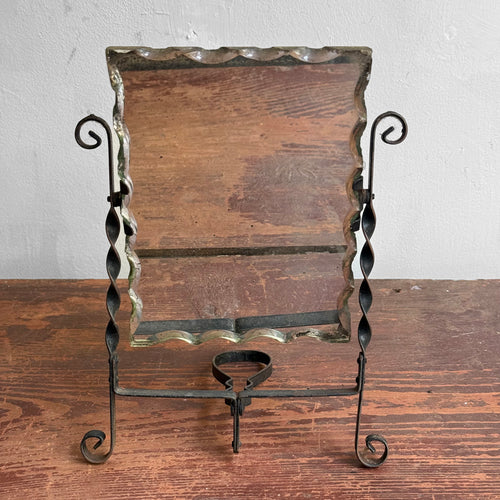 19th-century Small Shaving Mirror #5