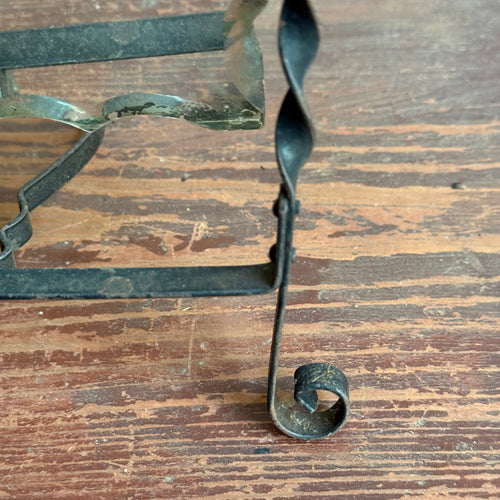 19th-century Small Shaving Mirror #5
