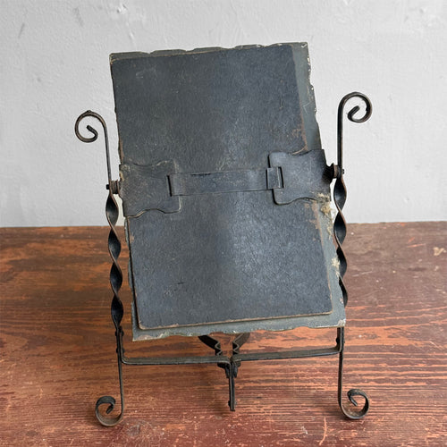19th-century Small Shaving Mirror #5