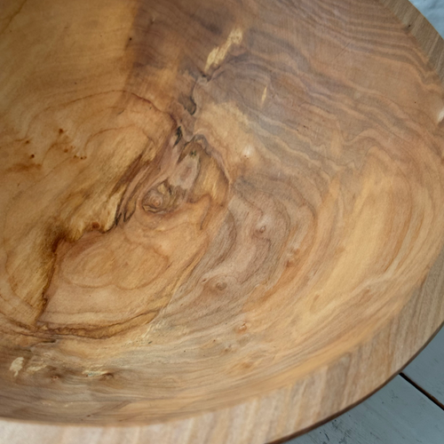 Spencer Peterman Spalted Ambrosia 13" Round Bowl (#4-5)
