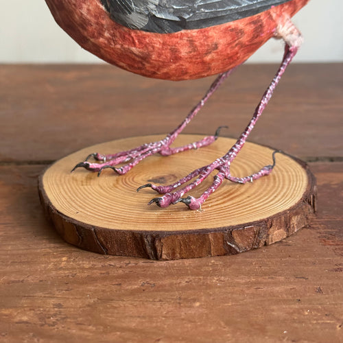 Papier-Mâché Robin