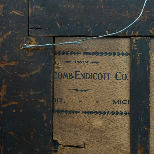 Early 20th-century Tramp Art Mirror
