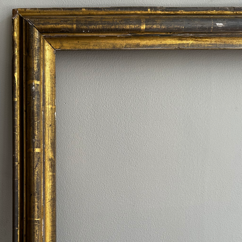 27" x  33" H Antique 19th Century Gilt Frame #5