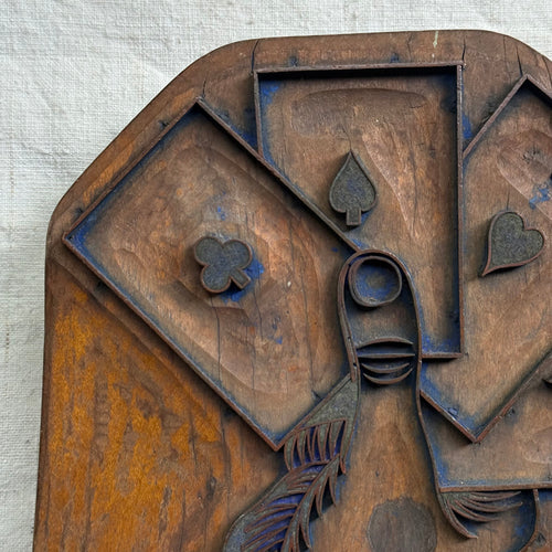 Mid 20th-century Copper Printing Block Wallhanging