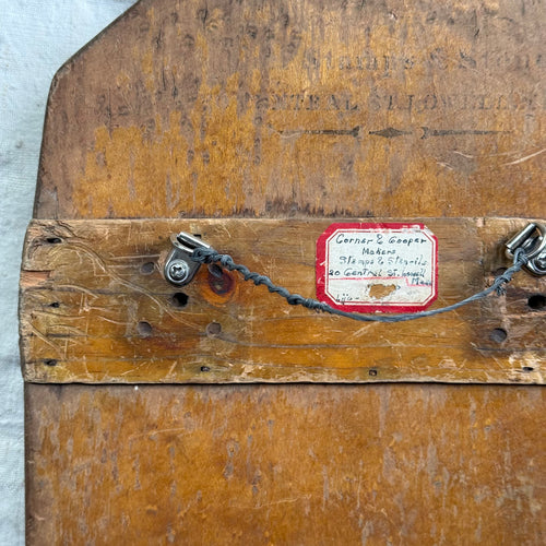 Mid 20th-century Copper Printing Block Wallhanging